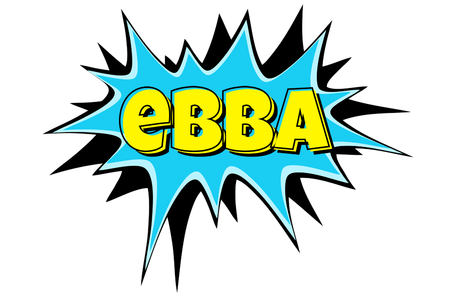 Ebba amazing logo