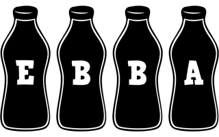 Ebba bottle logo