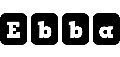Ebba box logo