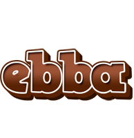 Ebba brownie logo