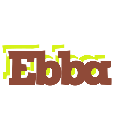 Ebba caffeebar logo
