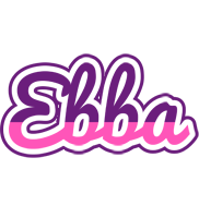 Ebba cheerful logo