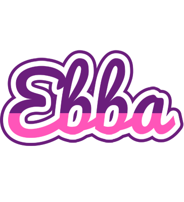 Ebba cheerful logo