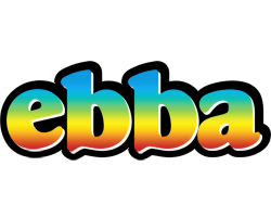 Ebba color logo