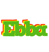 Ebba crocodile logo