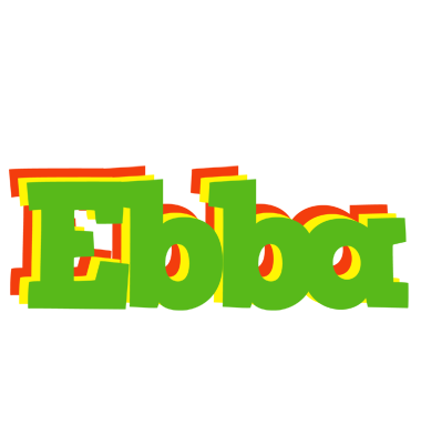 Ebba crocodile logo