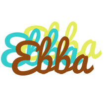 Ebba cupcake logo