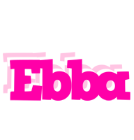 Ebba dancing logo