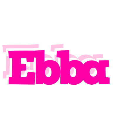 Ebba dancing logo