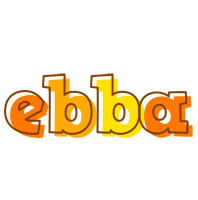 Ebba desert logo