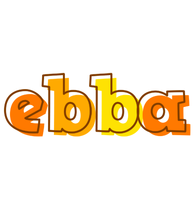 Ebba desert logo