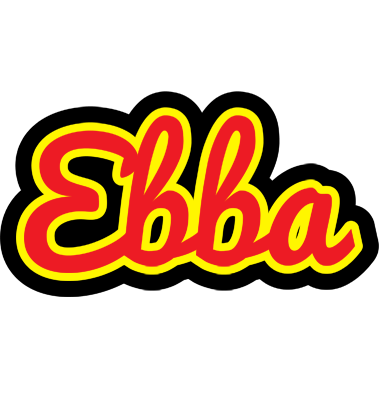 Ebba fireman logo