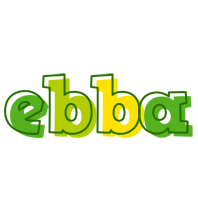 Ebba juice logo