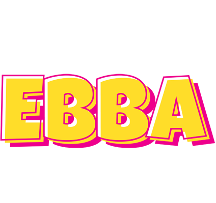 Ebba kaboom logo
