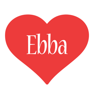 Ebba love logo