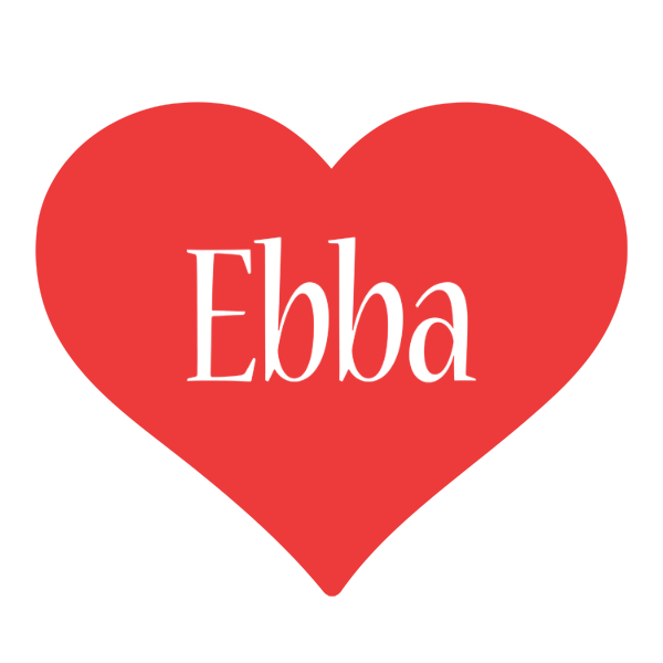 Ebba love logo