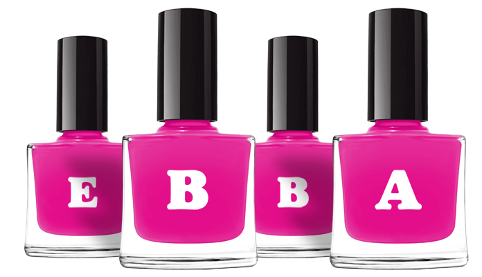 Ebba nails logo