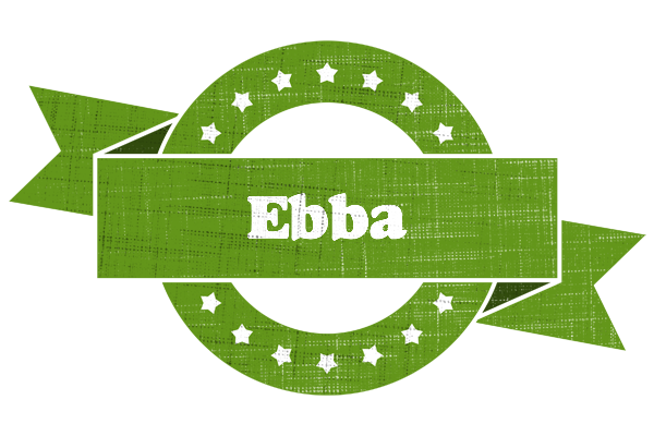 Ebba natural logo