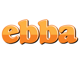 Ebba orange logo