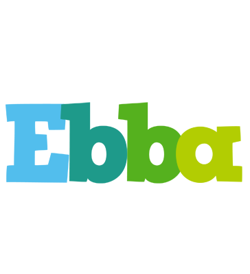 Ebba rainbows logo