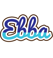 Ebba raining logo