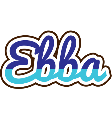 Ebba raining logo