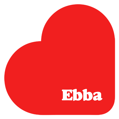 Ebba romance logo