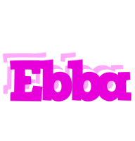 Ebba rumba logo