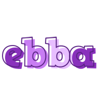 Ebba sensual logo