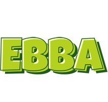 Ebba summer logo