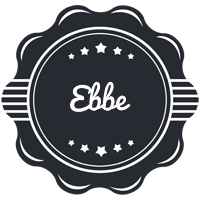 Ebbe badge logo