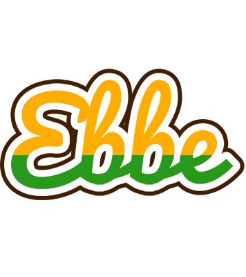 Ebbe banana logo