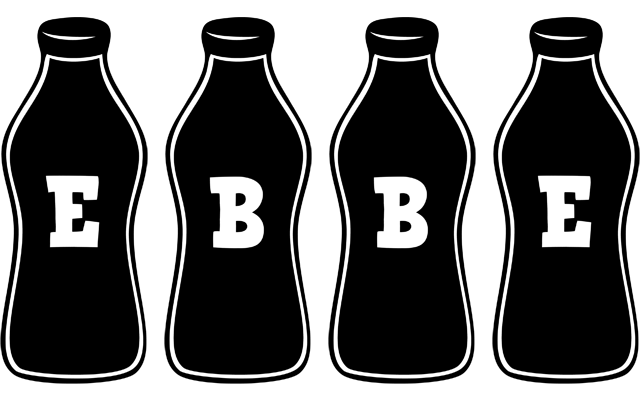 Ebbe bottle logo