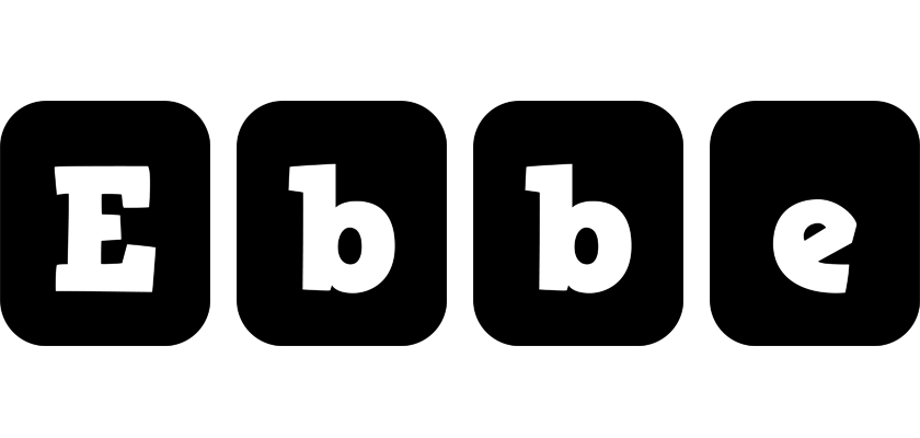 Ebbe box logo