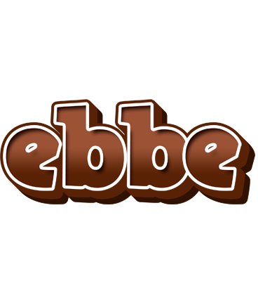 Ebbe brownie logo