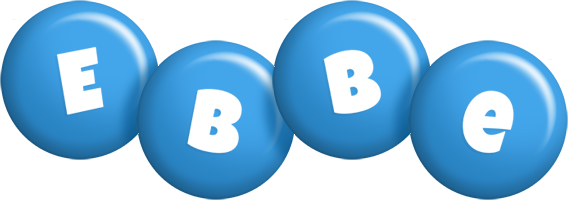 Ebbe candy-blue logo