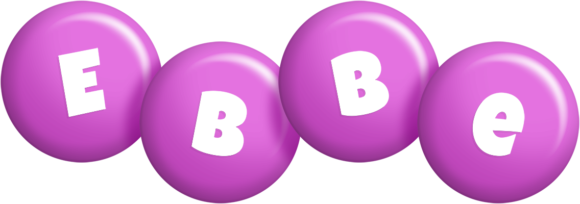 Ebbe candy-purple logo