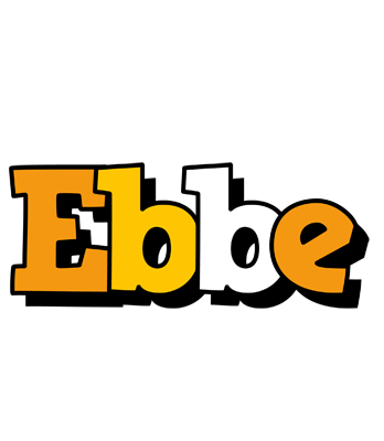 Ebbe cartoon logo