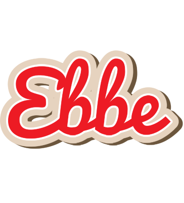Ebbe chocolate logo