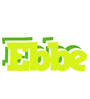 Ebbe citrus logo