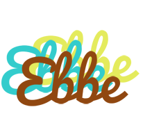 Ebbe cupcake logo