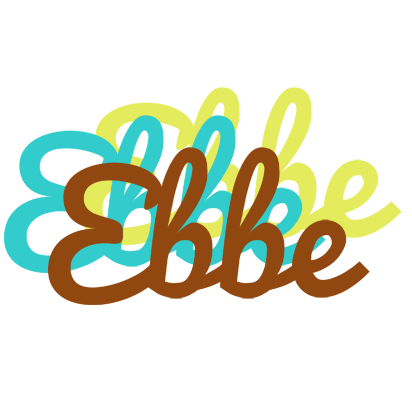 Ebbe cupcake logo