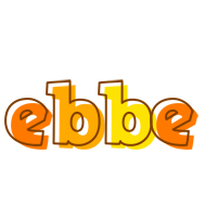 Ebbe desert logo