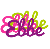 Ebbe flowers logo