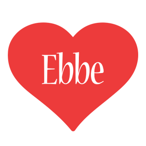 Ebbe love logo