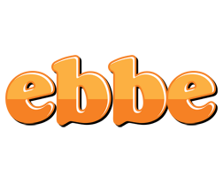 Ebbe orange logo