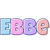 Ebbe pastel logo