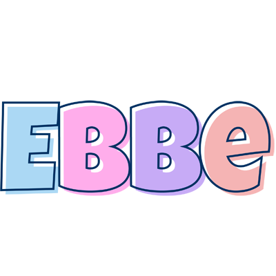 Ebbe pastel logo
