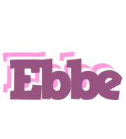 Ebbe relaxing logo