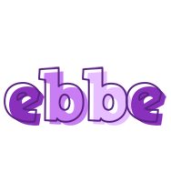 Ebbe sensual logo